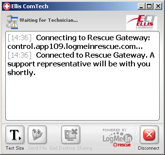 Initiate Remote Support Box