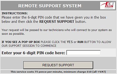 Remote Web Form
